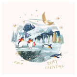 Christmas Cards - 8 Christmas Cards in Wallet Pack - Arctic Christmas