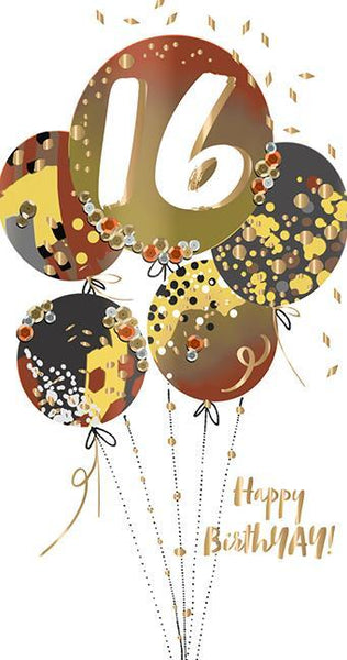 Age 16 - 16th Birthday - 16th Birthday Balloon