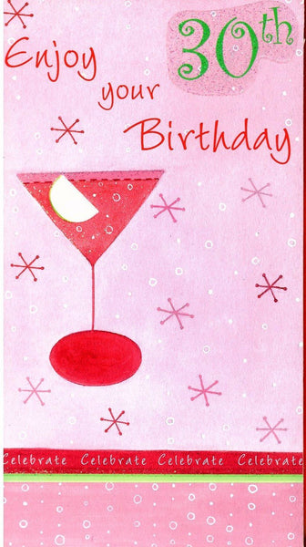 Age 30 - 30th Birthday - Celebration Cocktail