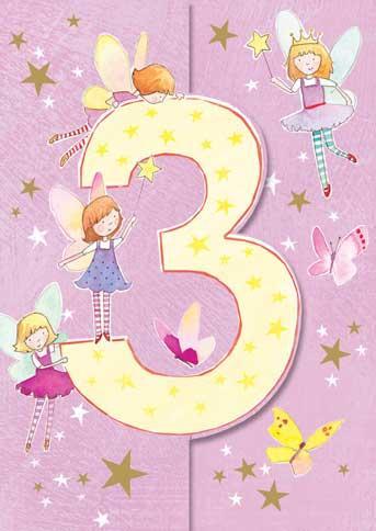 Age 3 - 3rd Birthday - Fairies