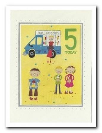 Age 5 - 5th Birthday - Ice-cream Van