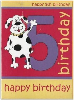 Age 5 - 5th Birthday - Happy 5th Birthday