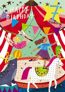Age 7 - 7th Birthday - Circus Acts