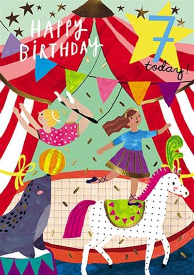 Age 7 - 7th Birthday - Circus Acts