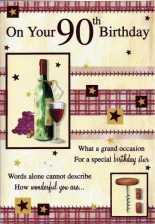 Age 90 - 90th Birthday - Total Inspiration