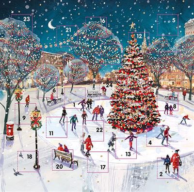 Christmas Advent Calendar - Skating in the Snow