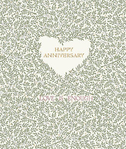 Anniversary Card - Anniversary - Love Is Enough