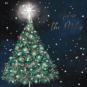 Christmas Card - Across The Miles - Trees