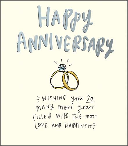 Anniversary Card - Your Anniversary - Rings
