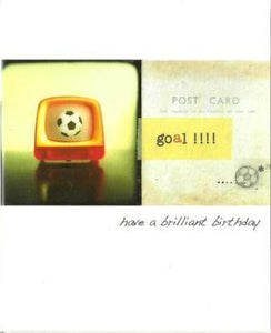 Birthday Card - Goal!!!!