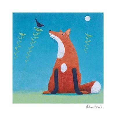 Blank Card - Foxes Friend