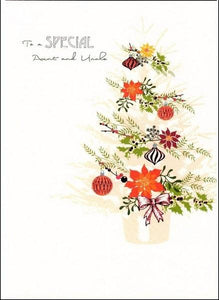 Christmas Card - Aunt and Uncle - Christmas Tree