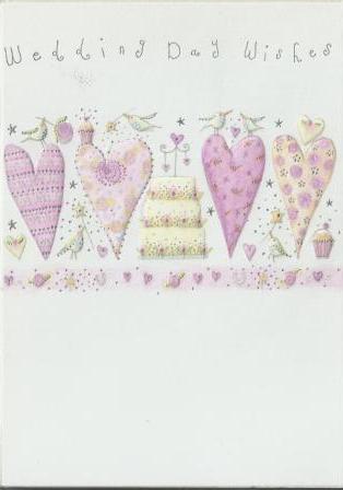 Wedding Card - Wedding Hearts