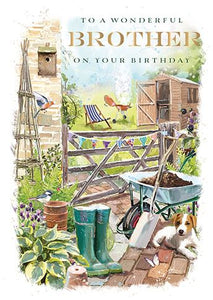 Brother Birthday - A Day In The Garden