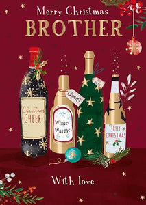 Christmas Card - Brother - Cheers