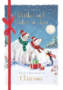 Christmas Card - Brother and Sister-in-Law - Polar Christmas