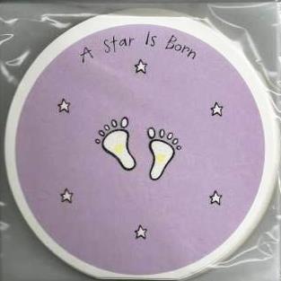New Baby Announcement Cards - Pack of 8 - A Star is Born