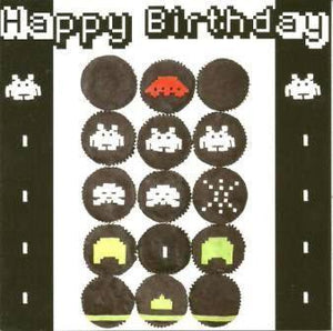 Birthday card - Pacman