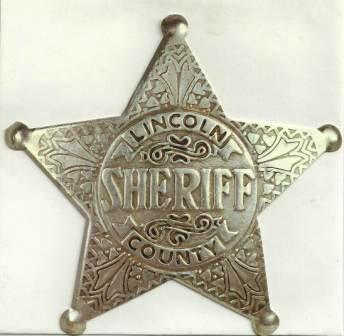 Blank card - Sheriff's Badge