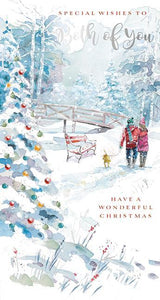 Christmas Card - Both of You - Romantic Walk