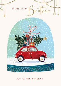Christmas Card - Brother - Driving Home For Christmas