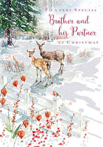Christmas Card - Brother and Partner - A Winter's Tale