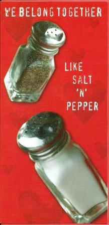 Valentine Card - Salt 'N' Pepper