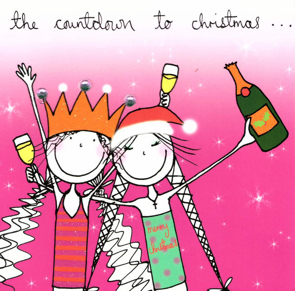 Christmas Card - Friend - The Countdown to Christmas
