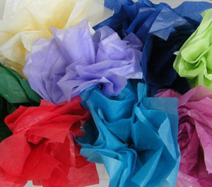 Tissue Pack - 5 Sheets of Tissue - Choice of Colours