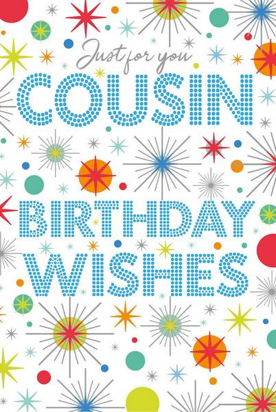 Cousin Birthday - Starbursts