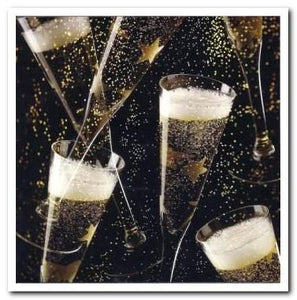Congratulations Card - Congratulations - Champagne Glasses