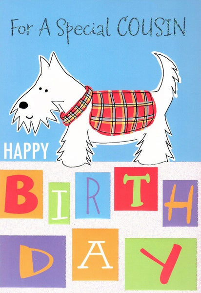 Cousin Birthday - Scotty Dog