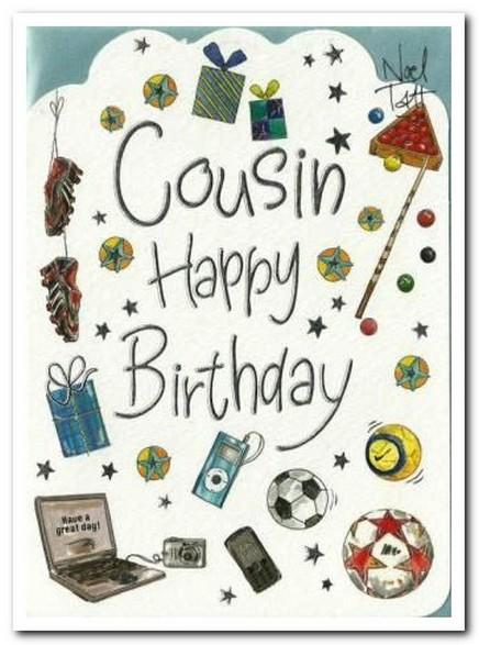 Cousin Birthday - Sports Icons
