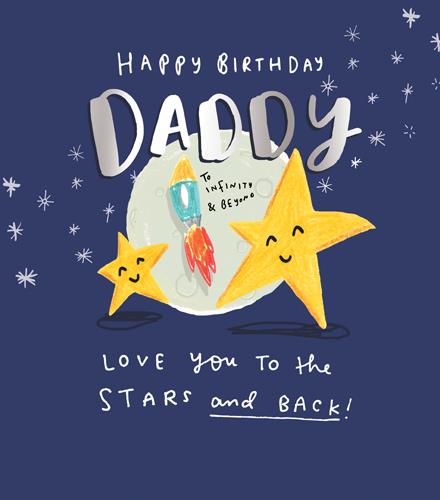 Daddy Birthday - Love You To The Stars