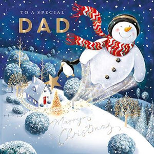 Christmas Card - Dad - Up Up And Away