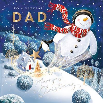 Christmas Card - Dad - Up Up And Away