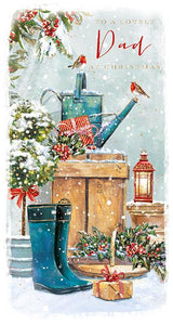 Christmas Card - Dad - Winter Garden