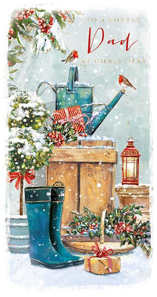 Christmas Card - Dad - Winter Garden