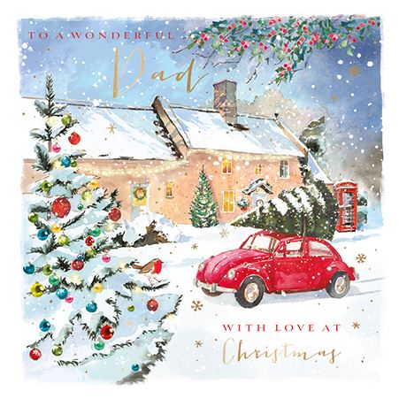 Christmas Card - Dad - Home For Christmas