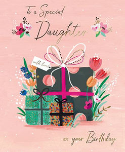 Daughter Birthday - Flowers & Presents