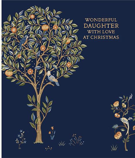 Christmas Card - Daughter - Kelmscott Tree