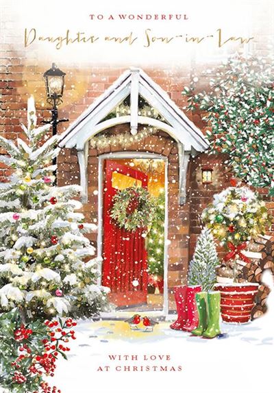 Christmas Card - Daughter and Son-in-Law - Home For Christmas