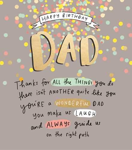 Dad Birthday - Always Guide Us On The Right Path