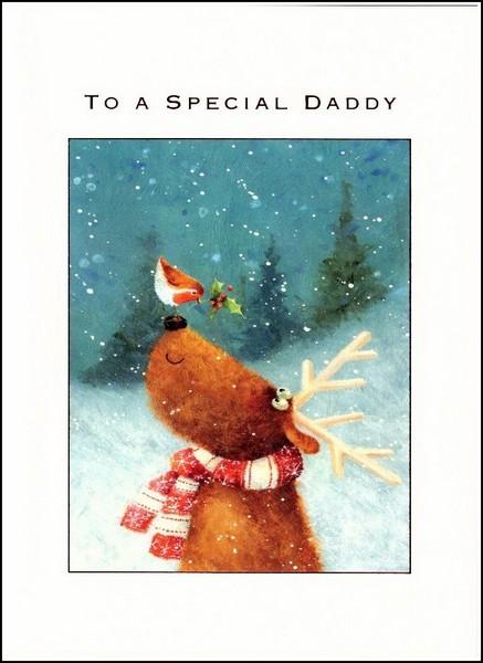 Christmas Card - Daddy - Winter Friends