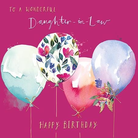 Daughter-in-Law Birthday - Birthday Balloons