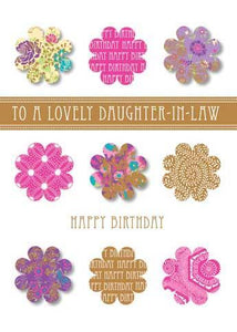 Daughter-in-Law Birthday - 9 Flowers