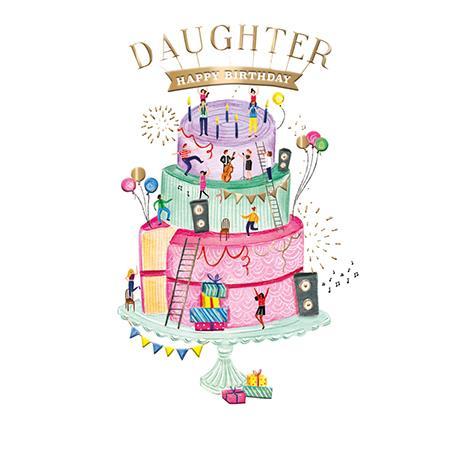 Daughter Birthday - Celebrate With Cake