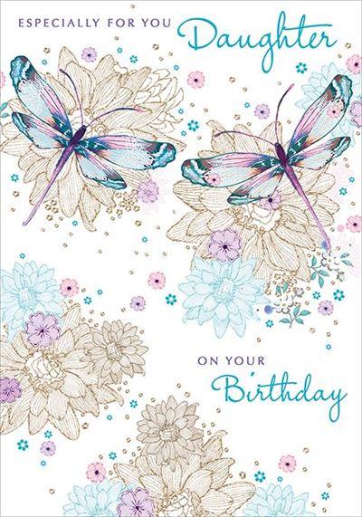 Daughter Birthday - Blue Dragonfly