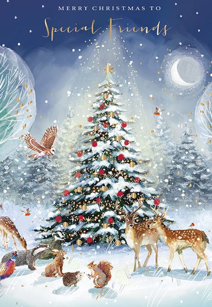 Christmas Card - Special Friends - Magical Forest