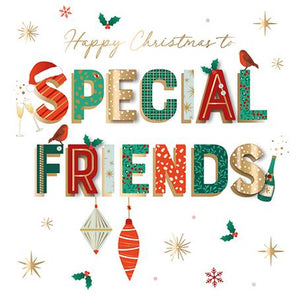 Christmas Card - Special Friends - Special Friends